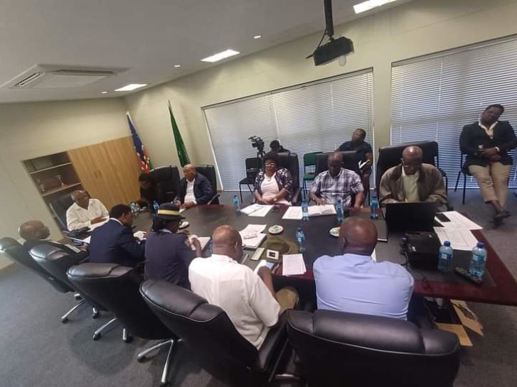 Eenhana VTC Centre Manager introduced to the Ohangwena Regional Governor