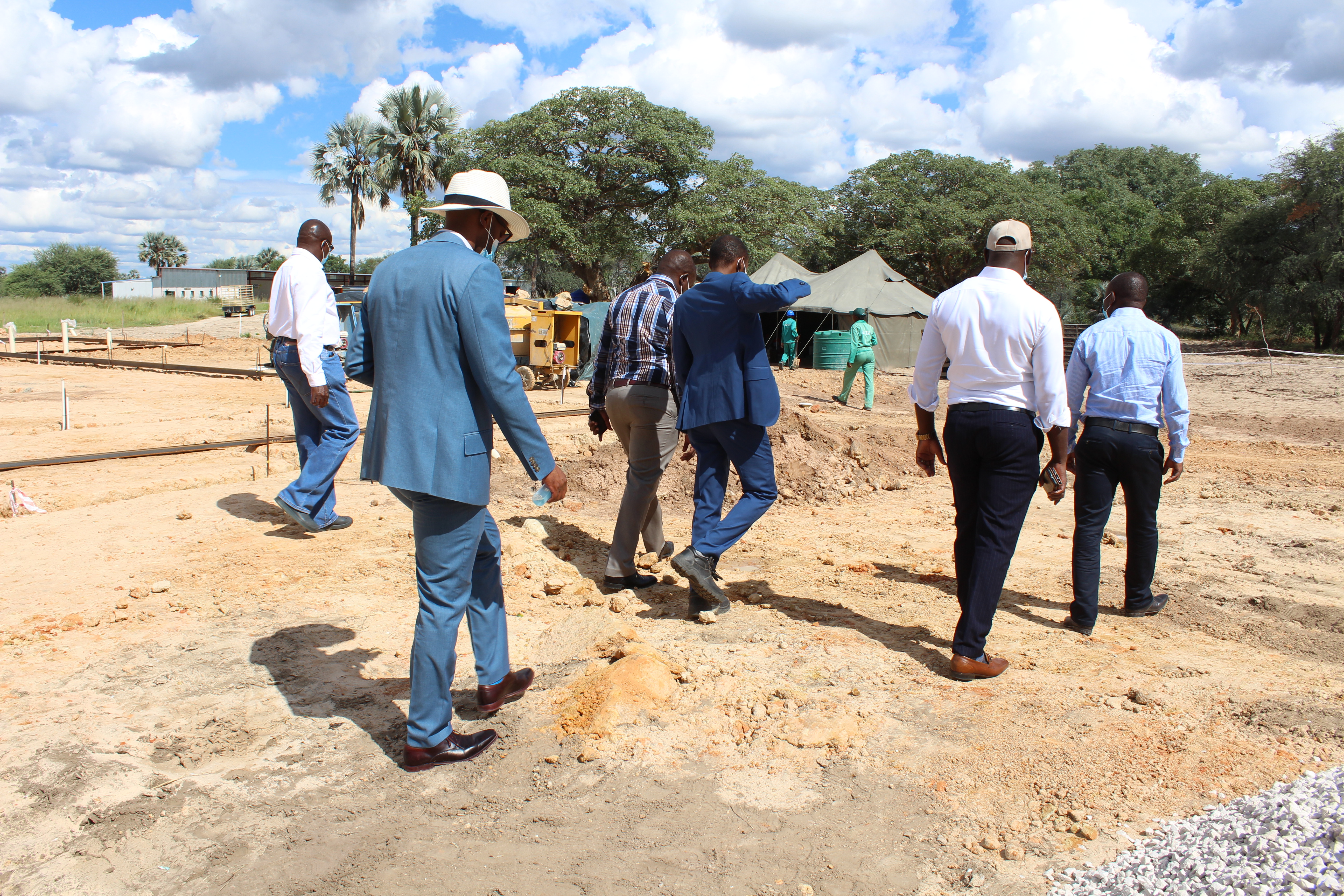 NTA Executives visit Eenhana Vocational Training Centre