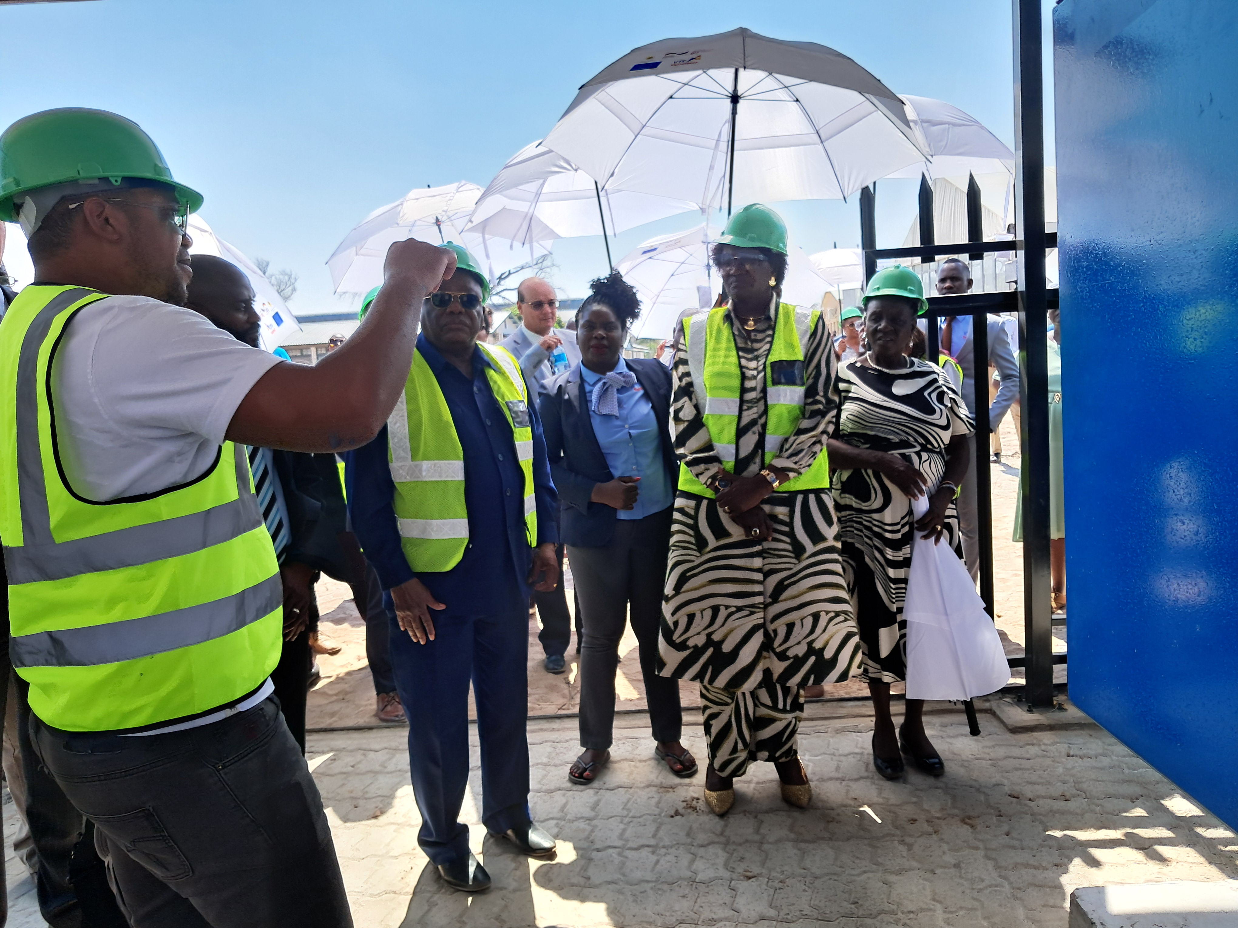 Eenhana VTC successfully hosted NEV TVET HUB Photovoltaic/ Solar Plant inauguration 